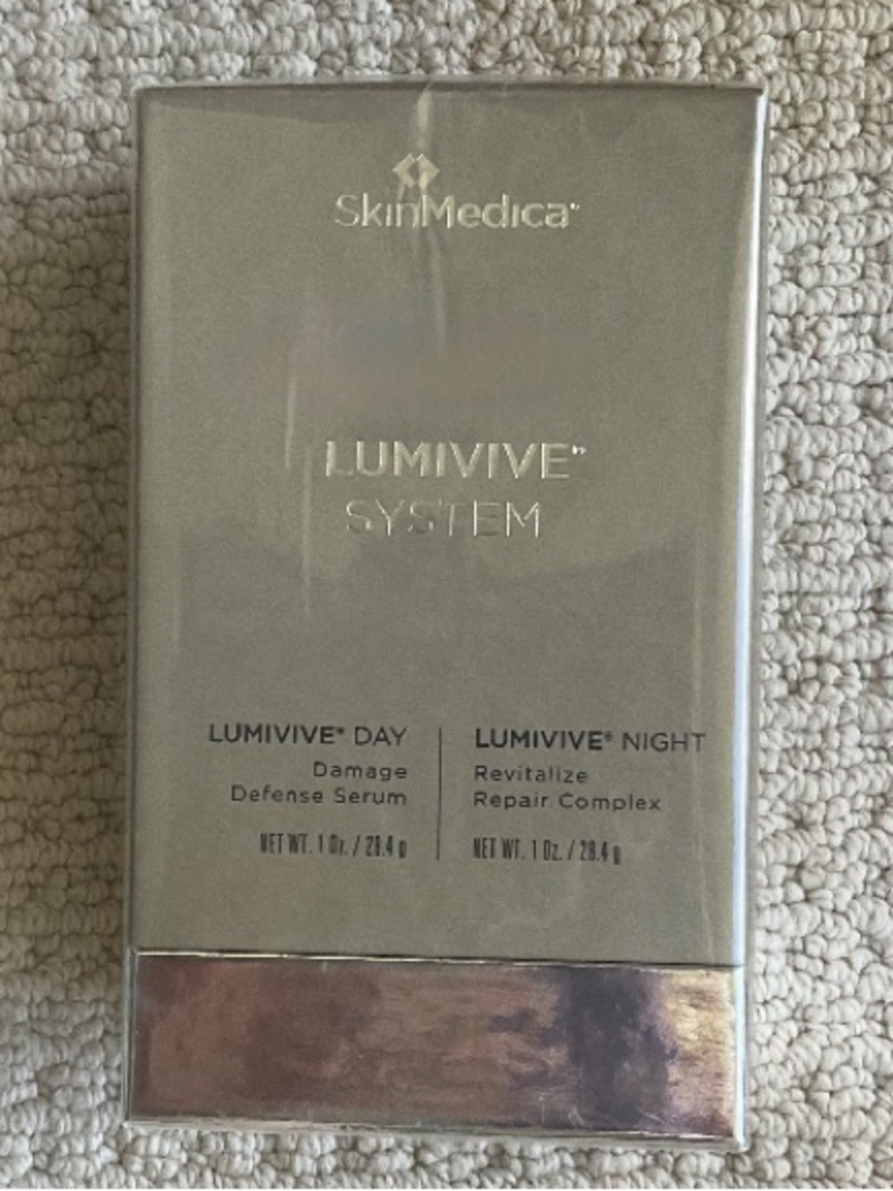 New Sealed SkinMedica Lumivive System